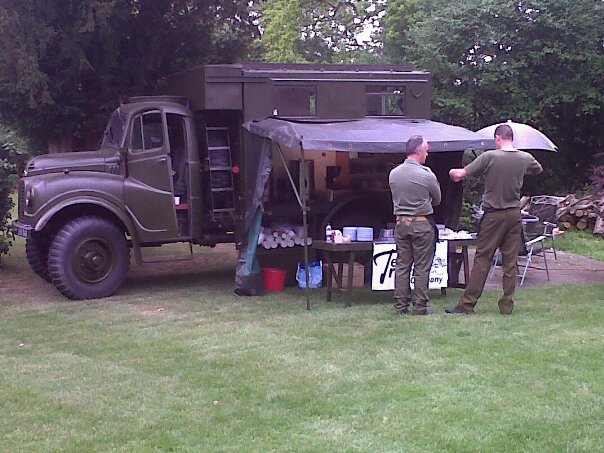 Tea Truck at Royal Wedding